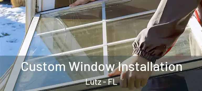  Custom Window Installation Lutz - FL