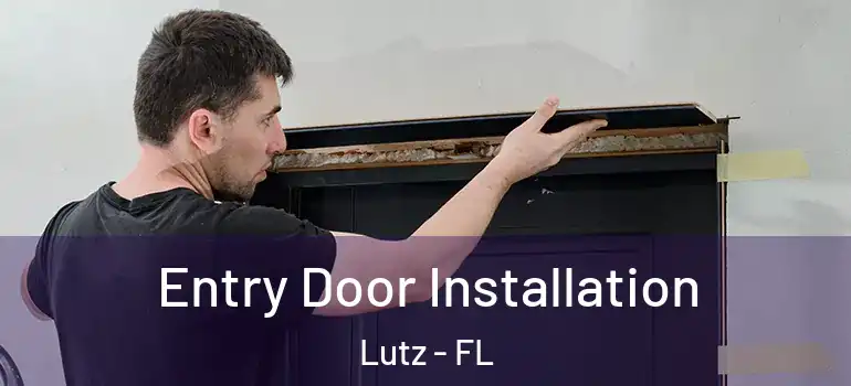  Entry Door Installation Lutz - FL